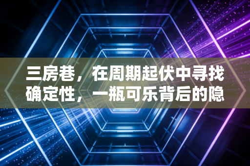 三房巷，在周期起伏中寻找确定性，一瓶可乐背后的隐形巨头