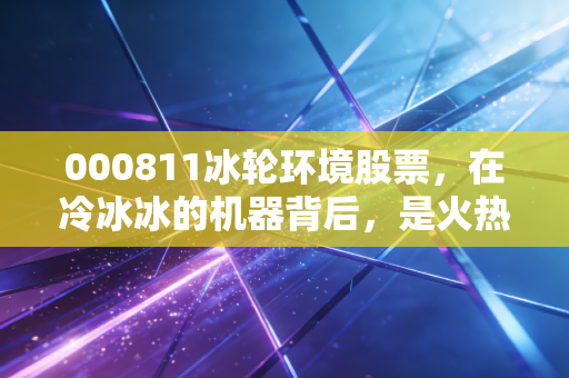 000811冰轮环境股票，在冷冰冰的机器背后，是火热的价值与未来的赌注