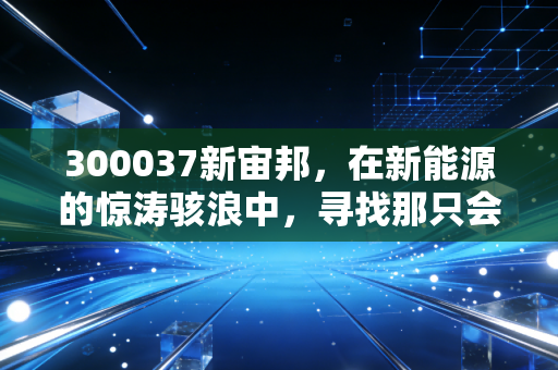 300037新宙邦，在新能源的惊涛骇浪中，寻找那只会下金蛋的隐形冠军