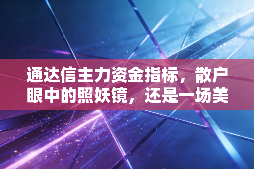 通达信主力资金指标，散户眼中的照妖镜，还是一场美丽的误会？