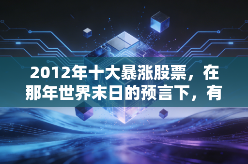 2012年十大暴涨股票，在那年世界末日的预言下，有人却赚翻了