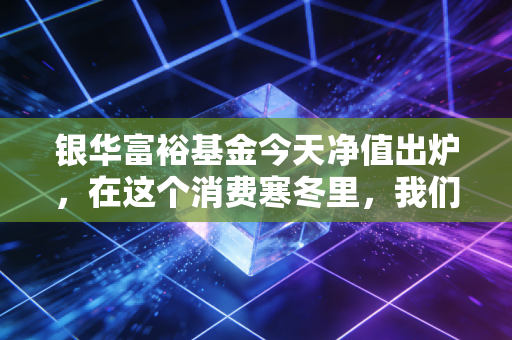 银华富裕基金今天净值出炉，在这个消费寒冬里，我们还要坚守多久？
