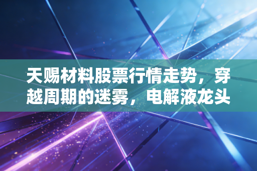 天赐材料股票行情走势，穿越周期的迷雾，电解液龙头能否迎来第二春？