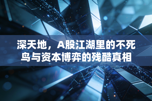 深天地,A股江湖里的不死鸟与资本博弈的残酷真相