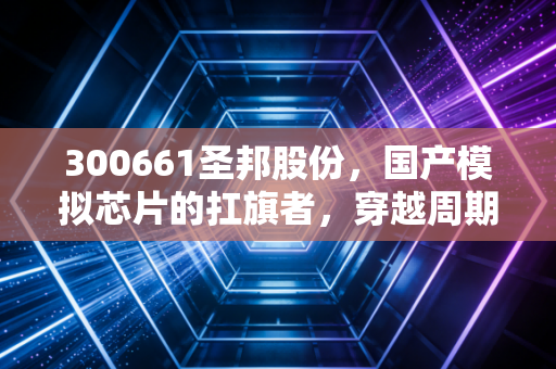 300661圣邦股份,国产模拟芯片的扛旗者,穿越周期的硬核实力还是估值泡沫?