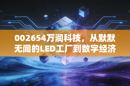 002654万润科技，从默默无闻的LED工厂到数字经济的变色龙，这只股票到底值不值得你重仓？