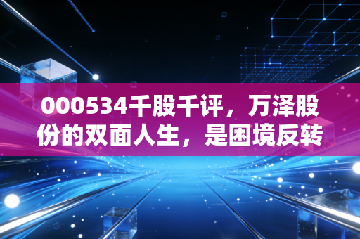 000534千股千评，万泽股份的双面人生，是困境反转还是空中楼阁？