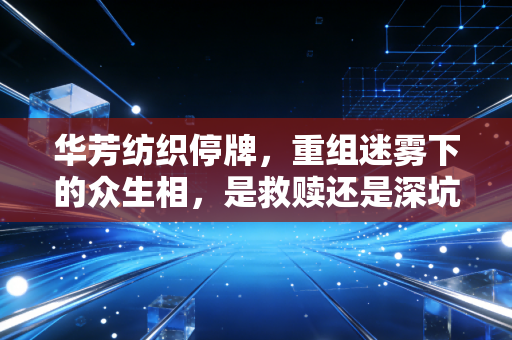 华芳纺织停牌，重组迷雾下的众生相，是救赎还是深坑？