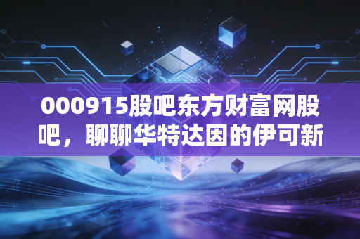 000915股吧东方财富网股吧，聊聊华特达因的伊可新神话与股民的爱恨情仇