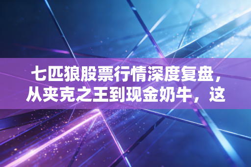 七匹狼股票行情深度复盘，从夹克之王到现金奶牛，这只老牌男装还值得拥有吗？