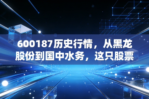 600187历史行情，从黑龙股份到国中水务，这只股票教会了我们什么？