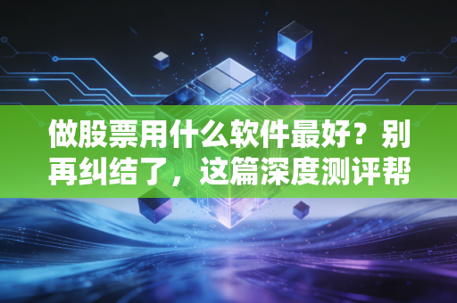 做股票用什么软件最好？别再纠结了，这篇深度测评帮你找到最适合你的赚钱利器