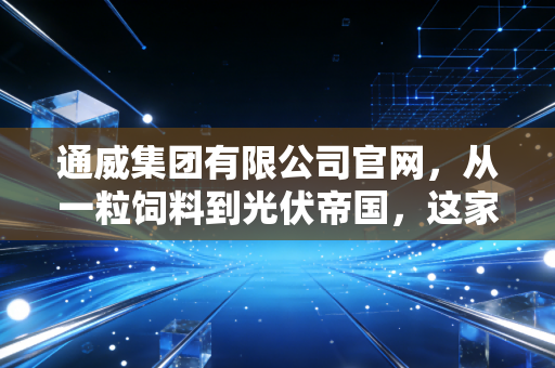 通威集团有限公司官网，从一粒饲料到光伏帝国，这家四川民企如何定义中国制造的新高度
