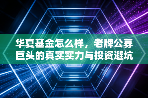 华夏基金怎么样，老牌公募巨头的真实实力与投资避坑指南