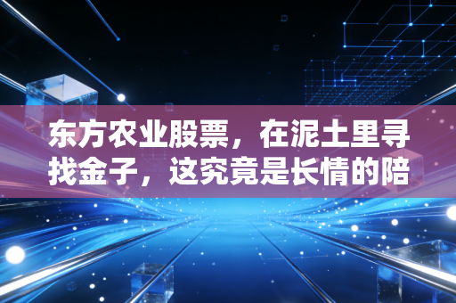 东方农业股票，在泥土里寻找金子，这究竟是长情的陪伴还是资本的陷阱？
