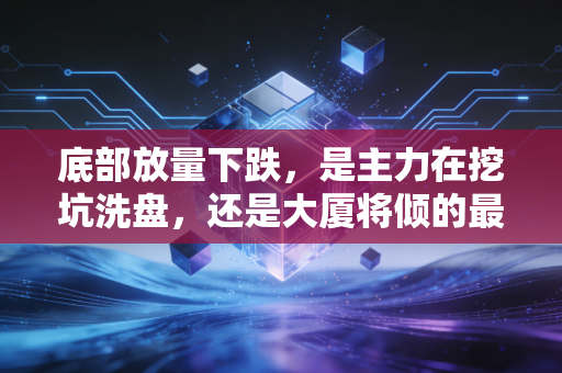 底部放量下跌，是主力在挖坑洗盘，还是大厦将倾的最后逃命机会？