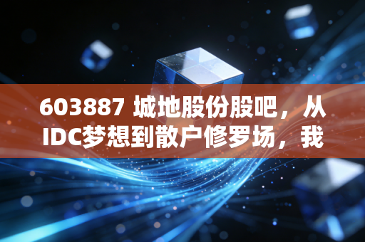 603887 城地股份股吧，从IDC梦想到散户修罗场，我们该如何面对这只过山车？