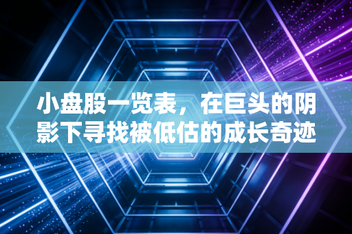 小盘股一览表,在巨头的阴影下寻找被低估的成长奇迹