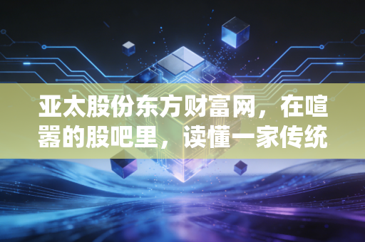亚太股份东方财富网，在喧嚣的股吧里，读懂一家传统车企的自动驾驶突围战