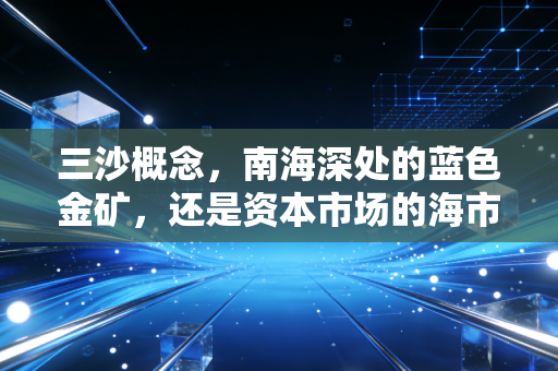 三沙概念,南海深处的蓝色金矿,还是资本市场的海市蜃楼?
