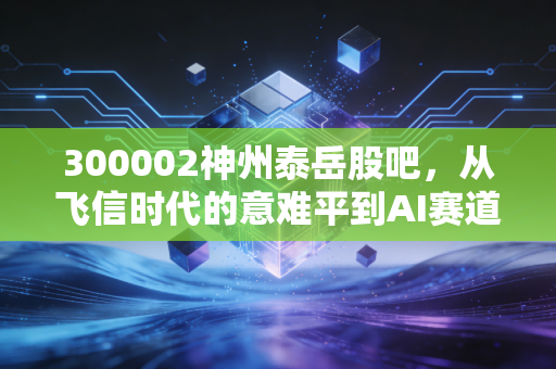 300002神州泰岳股吧，从飞信时代的意难平到AI赛道的新狂想，这只创业板老兵到底值不值得守候？