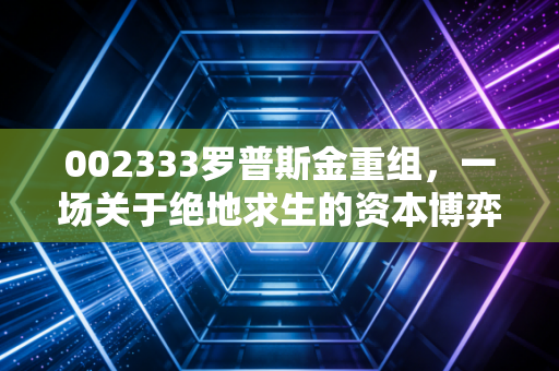 002333罗普斯金重组，一场关于绝地求生的资本博弈与散户的悲喜录