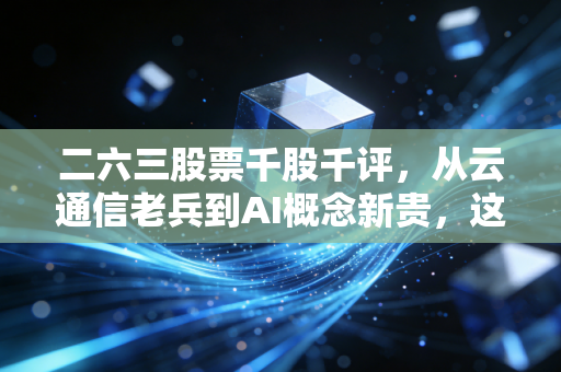 二六三股票千股千评，从云通信老兵到AI概念新贵，这场资本狂欢还能持续多久？