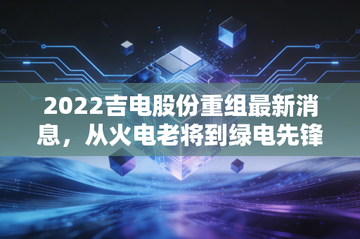 2022吉电股份重组最新消息，从火电老将到绿电先锋的华丽转身与未来博弈