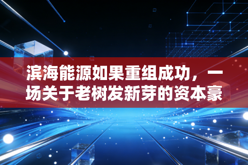 滨海能源如果重组成功，一场关于老树发新芽的资本豪赌与新生
