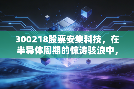 300218股票安集科技，在半导体周期的惊涛骇浪中，寻找那把国产替代的钥匙