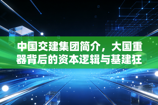 中国交建集团简介，大国重器背后的资本逻辑与基建狂魔的真实面貌