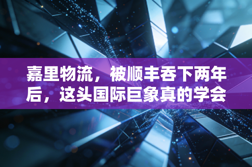 嘉里物流,被顺丰吞下两年后,这头国际巨象真的学会跳舞了吗?