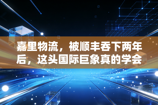 嘉里物流,被顺丰吞下两年后,这头国际巨象真的学会跳舞了吗?