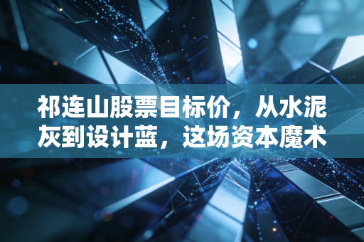 祁连山股票目标价，从水泥灰到设计蓝，这场资本魔术值多少？