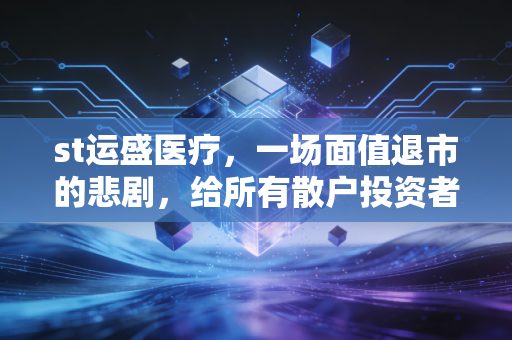 st运盛医疗,一场面值退市的悲剧,给所有散户投资者的血泪警示