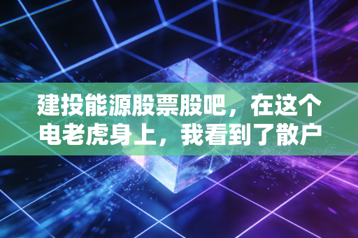 建投能源股票股吧，在这个电老虎身上，我看到了散户的悲欢离合与周期的宿命