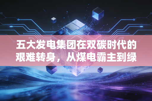 五大发电集团在双碳时代的艰难转身,从煤电霸主到绿色巨头的阵痛与新生