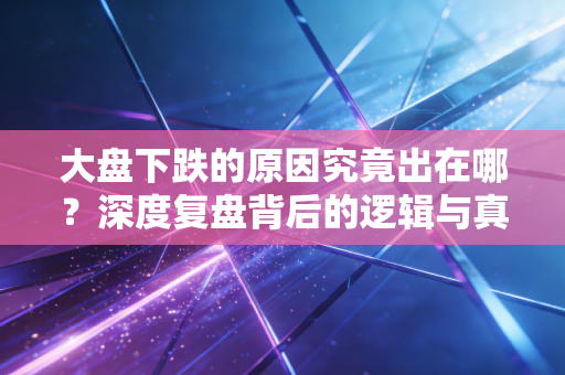大盘下跌的原因究竟出在哪？深度复盘背后的逻辑与真相