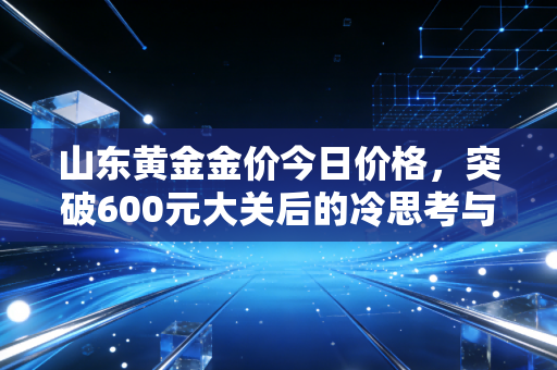 山东黄金金价今日价格，突破600元大关后的冷思考与投资启示