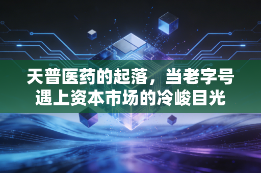 天普医药的起落,当老字号遇上资本市场的冷峻目光