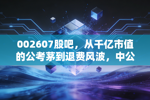 002607股吧,从千亿市值的公考茅到退费风波,中公教育还能翻身吗?