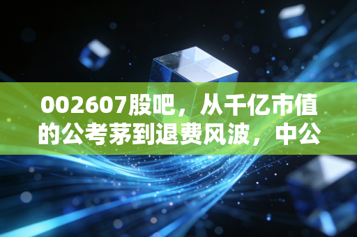 002607股吧，从千亿市值的公考茅到退费风波，中公教育还能翻身吗？