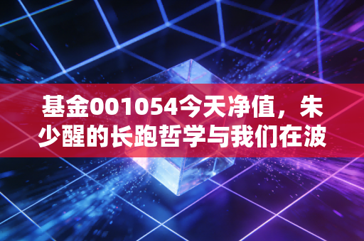 基金001054今天净值，朱少醒的长跑哲学与我们在波动中的焦虑