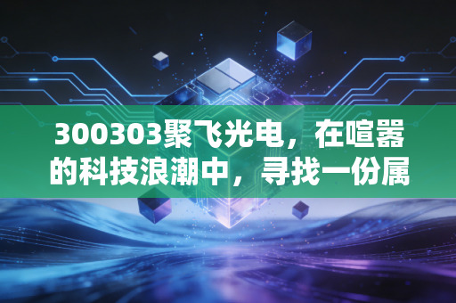 300303聚飞光电,在喧嚣的科技浪潮中,寻找一份属于制造的踏实感