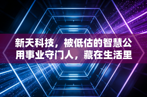 新天科技，被低估的智慧公用事业守门人，藏在生活里的隐形冠军