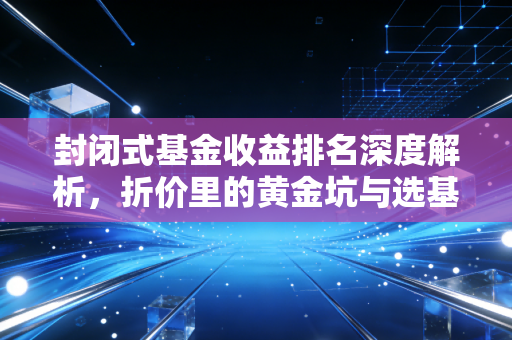 封闭式基金收益排名深度解析，折价里的黄金坑与选基智慧