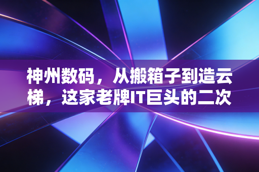 神州数码，从搬箱子到造云梯，这家老牌IT巨头的二次重生