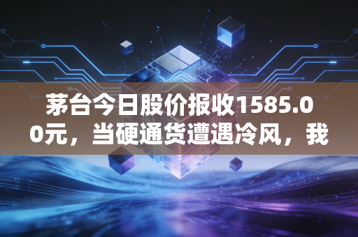 茅台今日股价报收1585.00元，当硬通货遭遇冷风，我们该如何重估白酒之王？