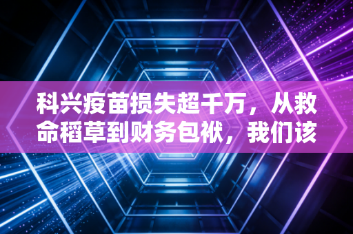 科兴疫苗损失超千万，从救命稻草到财务包袱，我们该如何理解周期性行业的残酷？