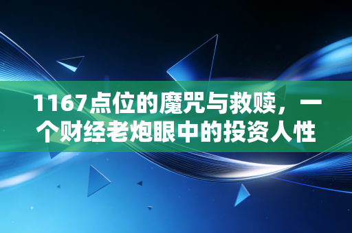 1167点位的魔咒与救赎，一个财经老炮眼中的投资人性与生活哲学
